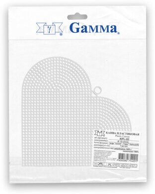 Канва Gamma KPL-04 пластиковая 17х15 см - фото №4