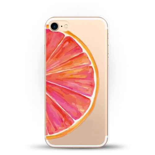 фото Силиконовый чехол грейпфрут на apple iphone 7 andy & paul