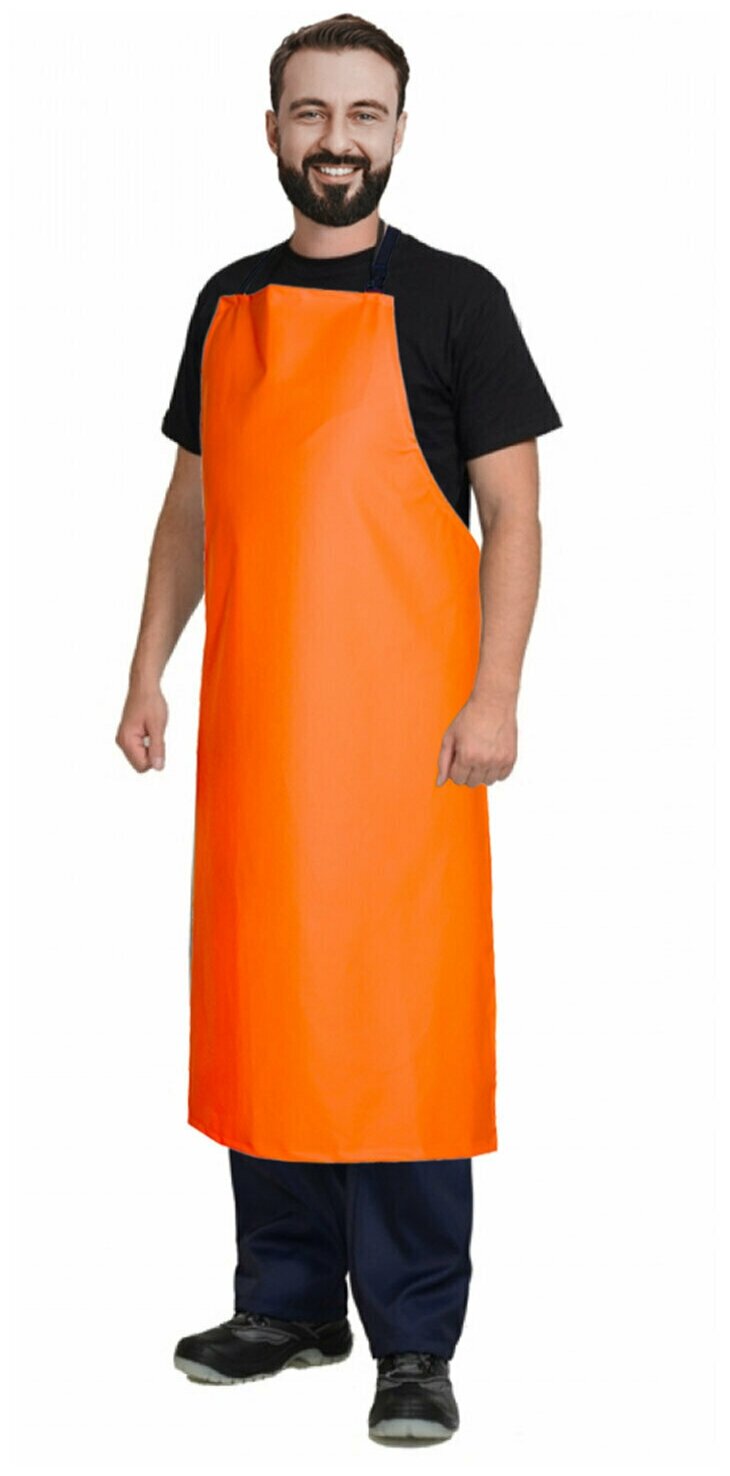 фото Комплект 5 шт, Фартук защитный из винилискожи КЩС, объем груди 116-124, рост 164-176, синий, грандмастер, 610872