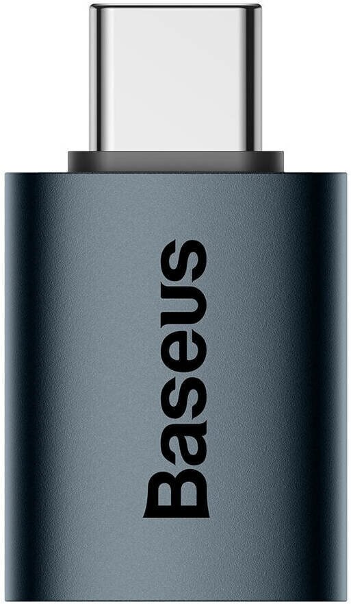 Переходник/адаптер Baseus Ingenuity Series Mini OTG USB Type-C - USB-A 3.1, 1 шт, синий
