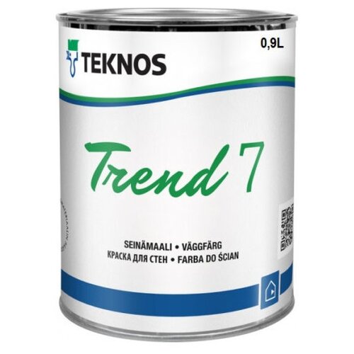 фото Краска teknos trend 7 матовая