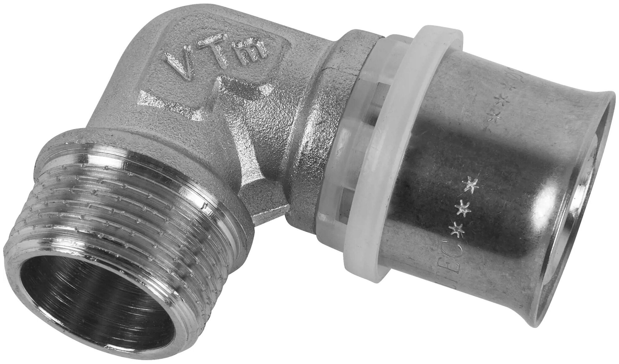 Угольник 90° VALTEC VTm253N002605 26x3/4" пресс – резьба