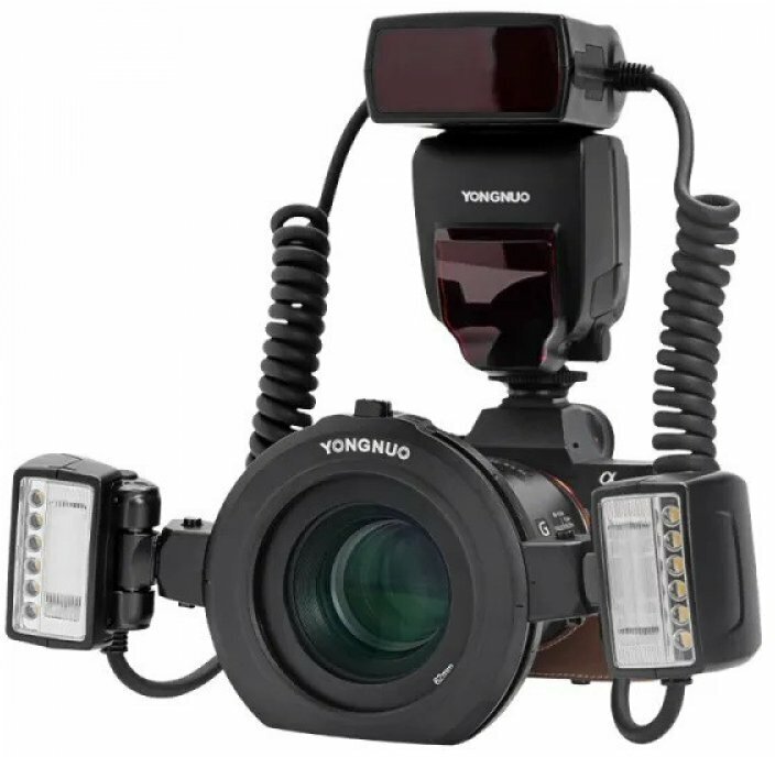 Вспышка Yongnuo YN-24EX TTL, Macro для Sony для макросъемки