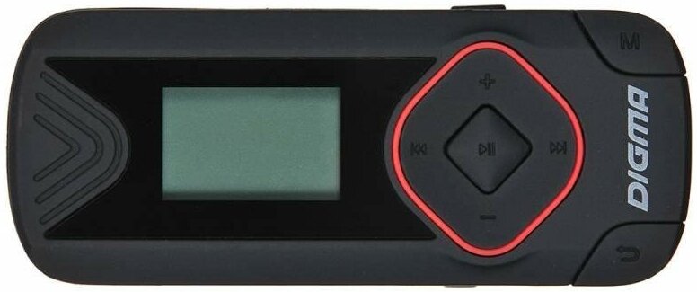 MP3 плеер Digma R3 8Gb (R3BK), черный