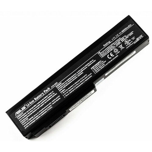 Аккумулятор для ноутбука ASUS M50 M50A M50S M50Sa M50Sr M50Sv (11.1V 4800mAh) P/N: A32-M50 A33-M50 A32-N61 A31-B43 A32-H36 fr french azerty new keyboard for asus n53n n60d n61v n61w n61j n61v n70s n71j n71v n53s p53sj n53 n53jf n53jq n53sv n52j laptop