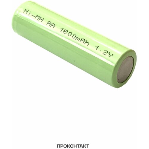 Аккумуляторные батарейки KSK-RAKIETA, Ni-MH, AA 1800mAh 1.2V -1 шт, пальчиковые