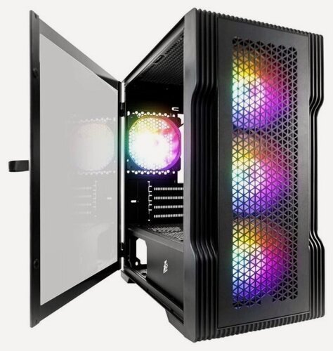 Изображение товара Корпус 1STPLAYER TRILOBITE T3, черный (T3-BK-4F1)