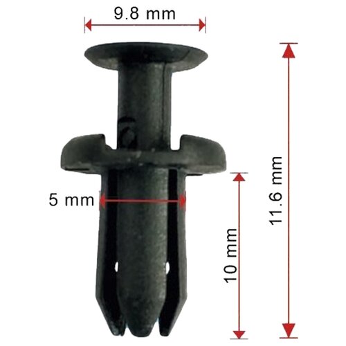 Клипса крепежная Avers 10 шт. 9046705170-10 16070291