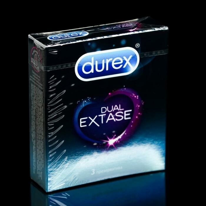 Презервативы Durex Dual Extas рельефные, 3 шт - фото №6
