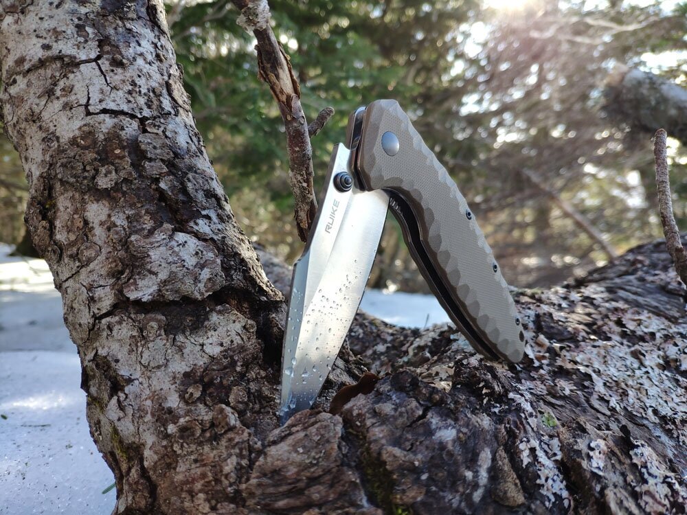 Нож складной Ruike - фото №9