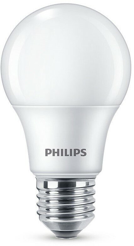 Лампа светодиодная 9 Вт E27 A60 3000К 900Лм LED матовая 220-240В груша Ecohome 929002299267 Philips