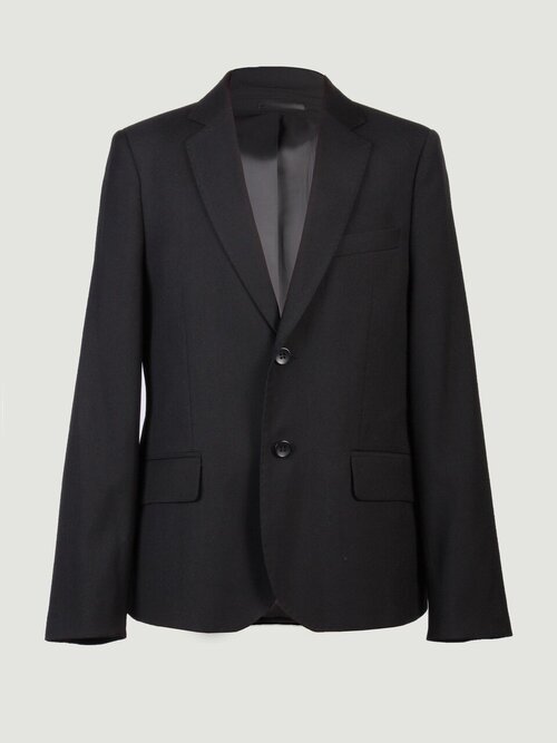 Школьный пиджак Тилли Стилли, размер 122-56-57, черный