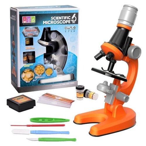 Детский научный биологический микроскоп 