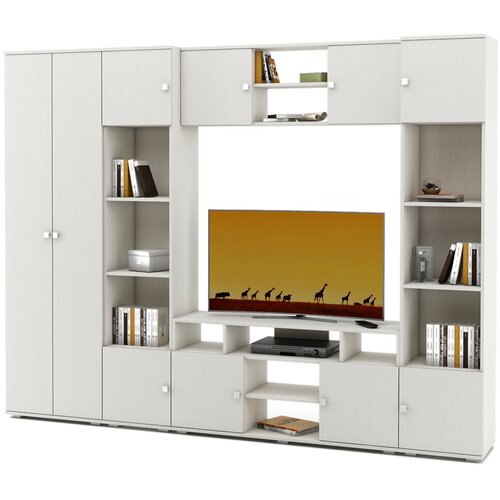 Стенка Никс 3 ШВГ 20020037см Цвет Белый 46550₽