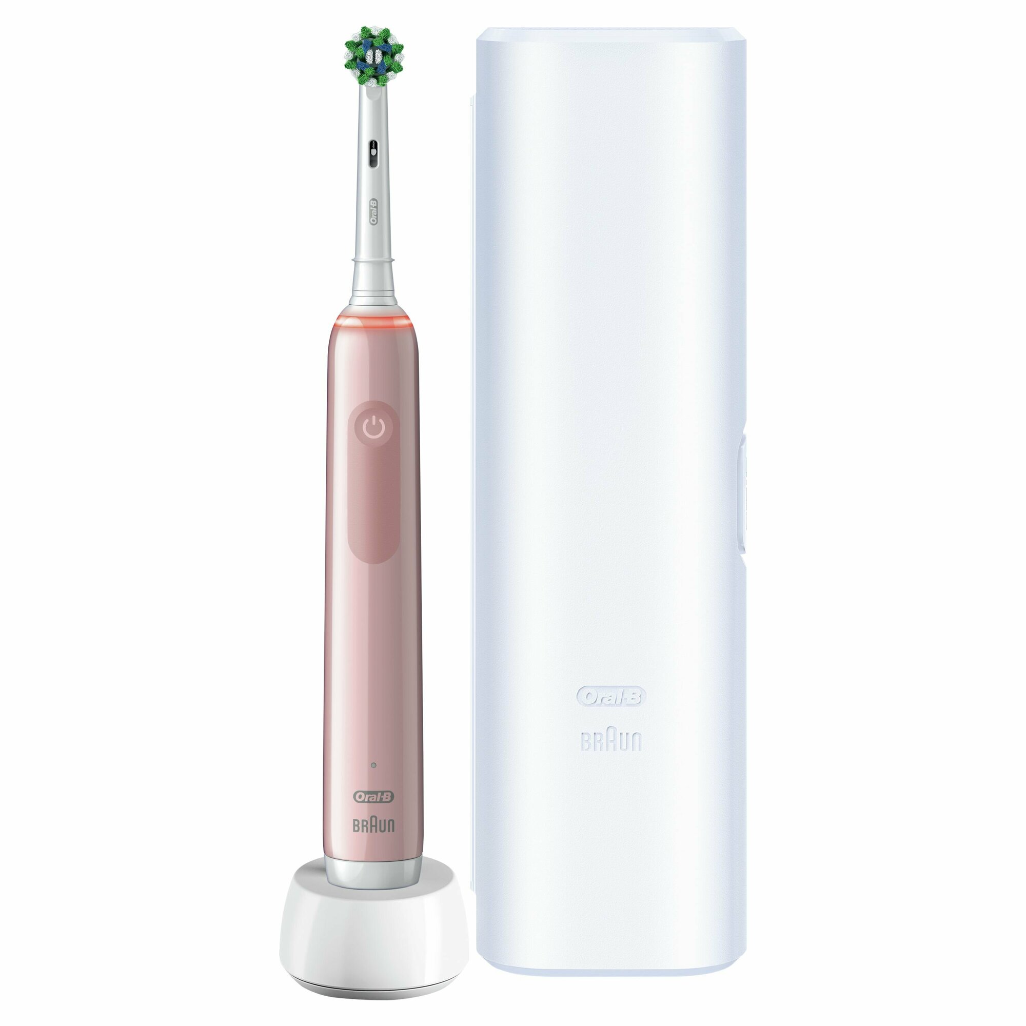 Электрическая зубная щетка ORAL-B Pro 3/D505.513.3X, цвет: розовый - фото №5