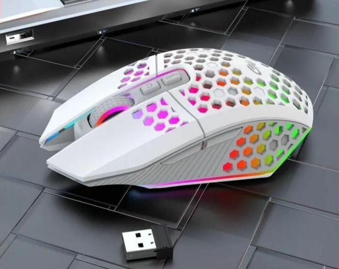 Беспроводная игровая мышь X801 для ПК и ноутбука — фото 9
