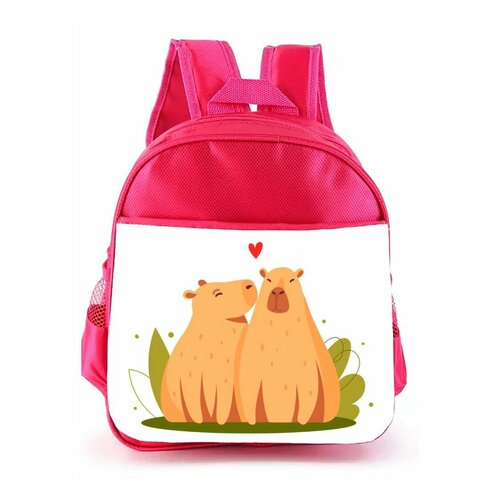 Рюкзак детский MIGOM розовый Капибара, Capybara - 0008