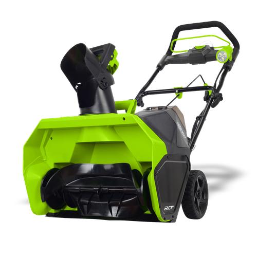 Снегоуборщик аккумуляторный Greenworks GD40STK8 40V, бесщеточный, ширина 51 см, высота захвата 20 см, комплект АКБ 8 Ач + быстрое ЗУ