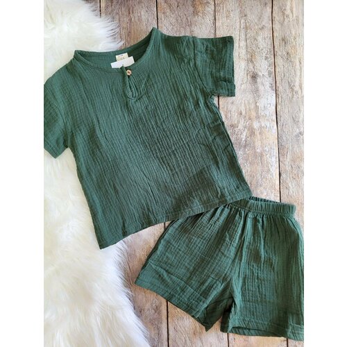 Комплект одежды  , размер 100, зеленый