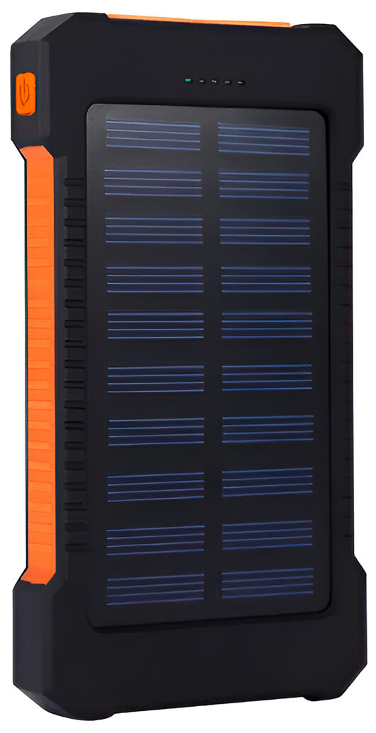 Внешний аккумулятор с солнечной батареей SISDATA SOLAR POWER BANK ET-01