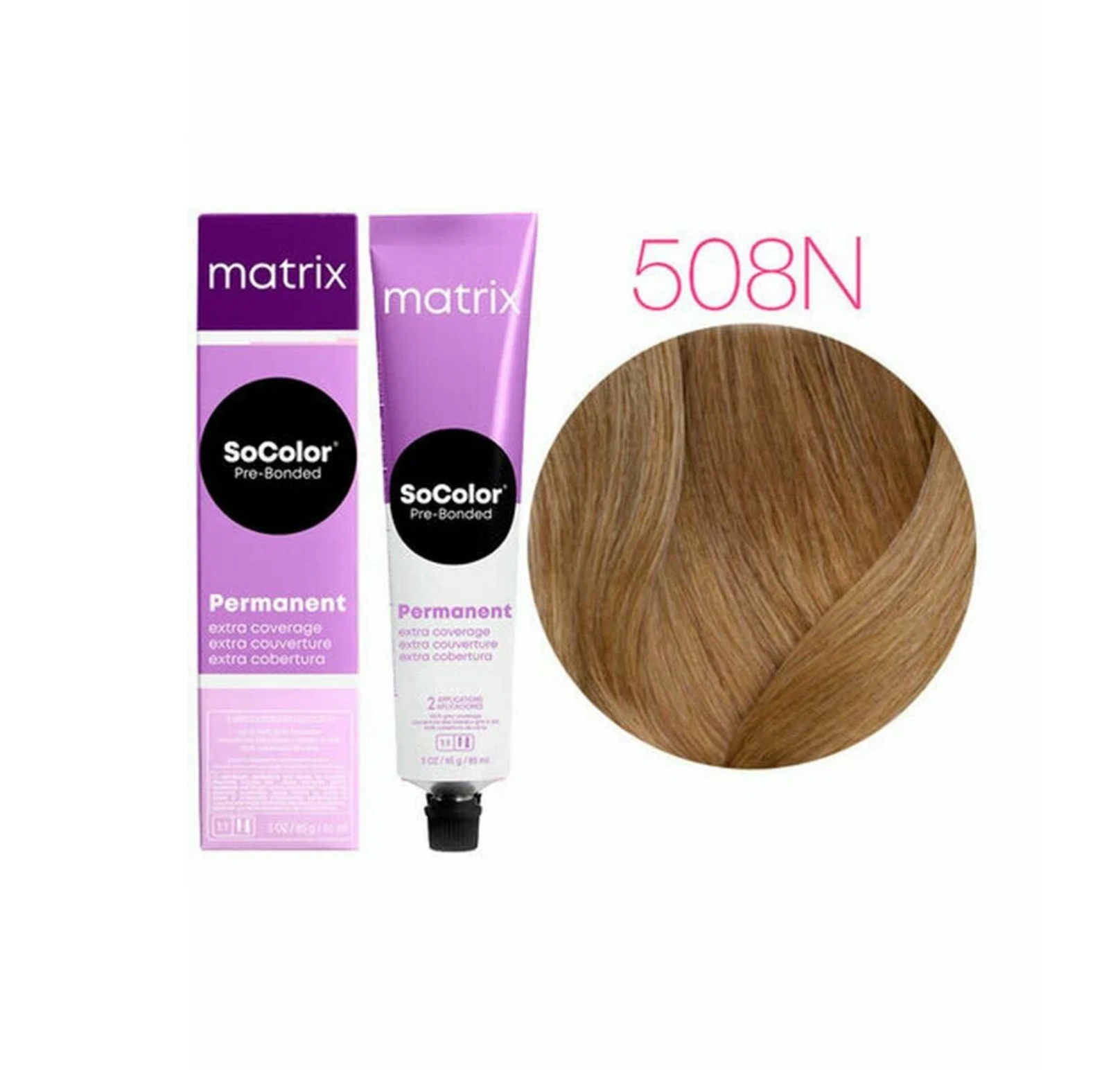 Крем краска MATRIX SoColor Pre-Bonded 90 мл 508N