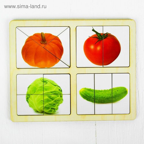 разрезные картинки овощи Разрезные картинки «Овощи-1»