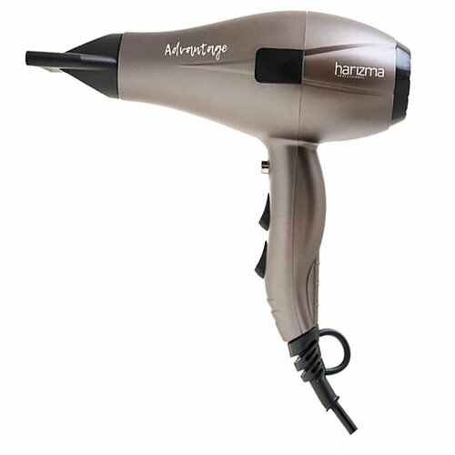 Фен Harizma Профессиональный компактный фен для волос Advantage h10224F серый шелк 2300 Вт 886100₽
