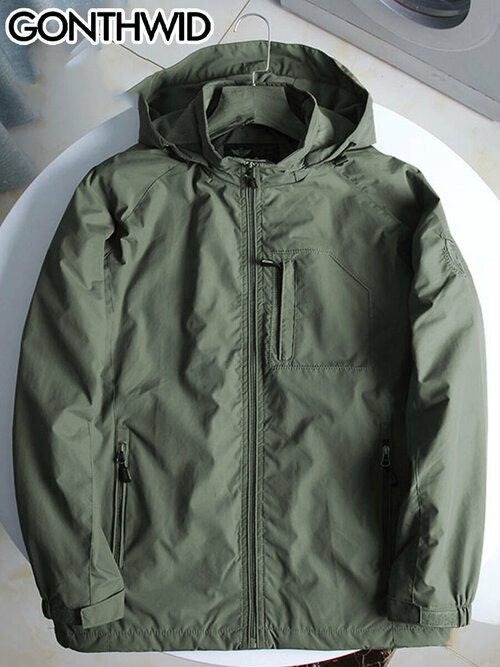 куртка GONTHWID, силуэт прямой, размер S, зеленый