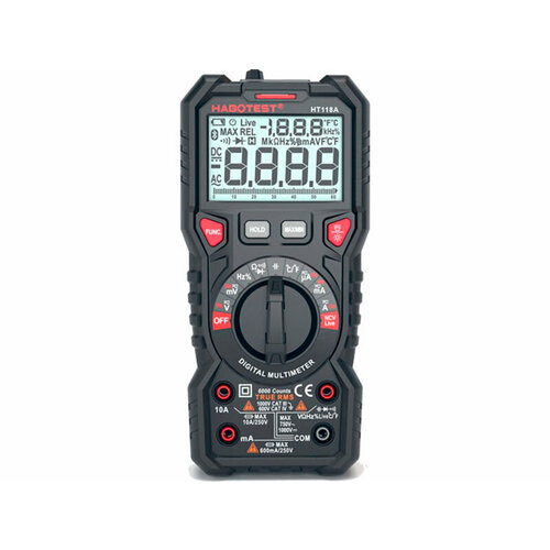 Мультиметр Habotest HT118A habotest ht118a c d digital multimeter auto range ncv hz ture rms ac dc 6000 counts professional high precise multimetro testers