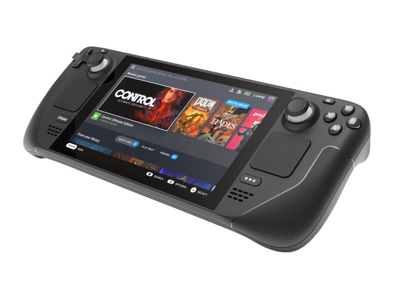 Игровая приставка Steam Deck Valve, портативная, SSD, 256Гб, черный, LCD