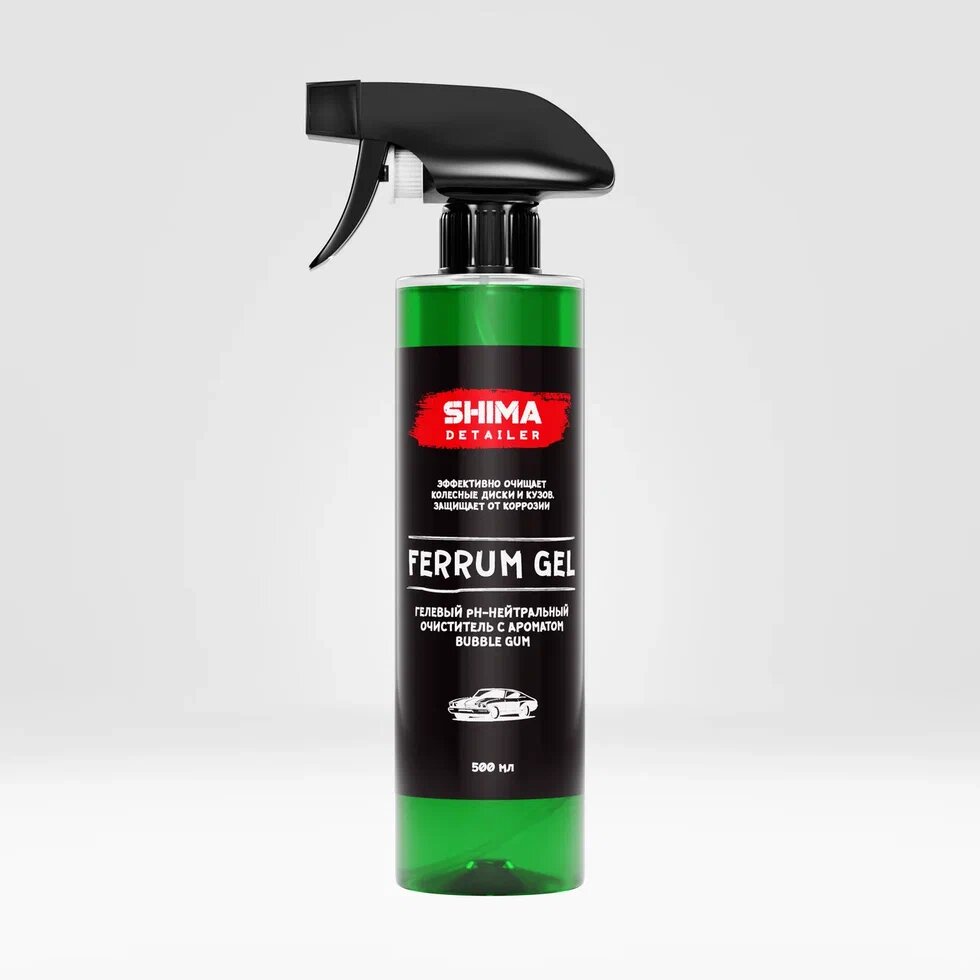 PH-нейтральный гелевый очиститель SHIMA DETAILER FERRUM GEL — фото 14