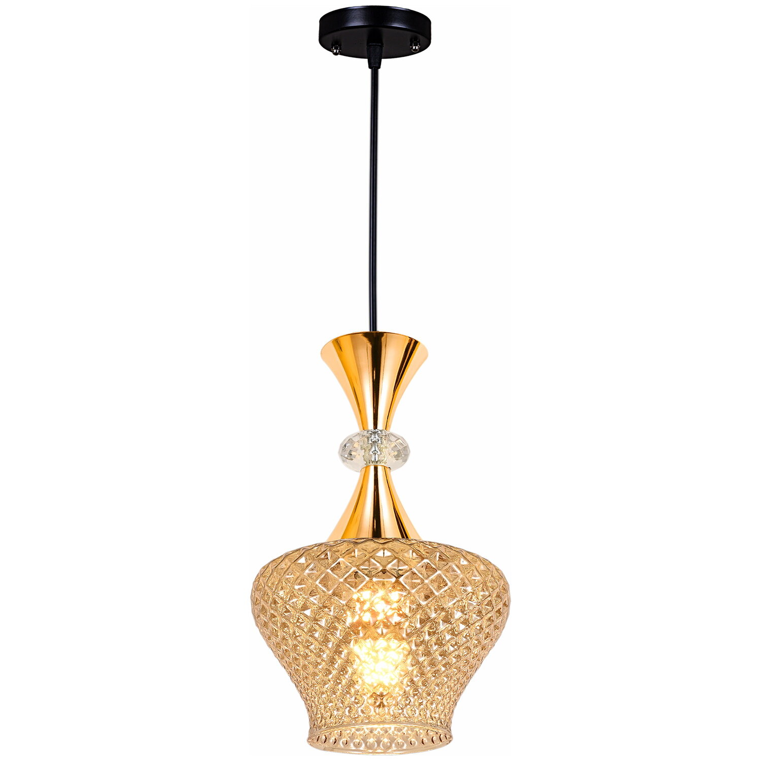 фото Светильник подвесной Reluce 09004-0.9-01 AMBER