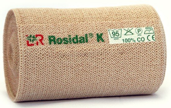 Rosidal K  Розидал К  бинт эластичный малой растяжимости 10 см x 5 м