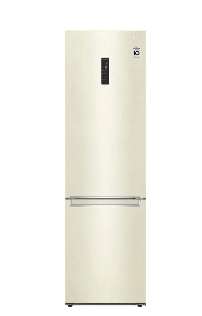 Холодильник LG GC-B509 SEUM бежевый, дисплей (203,0)
