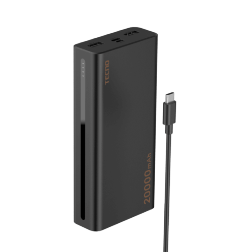 Внешний аккумулятор (Power Bank) Tecno TPB-P203 20000mAh 22.5W Black