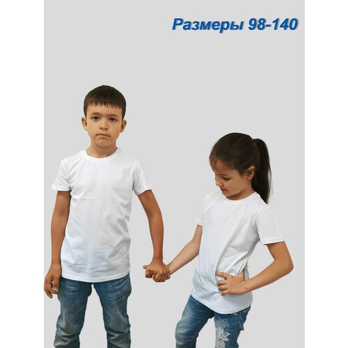 фото Футболка камелия, размер 134,140-72, белый