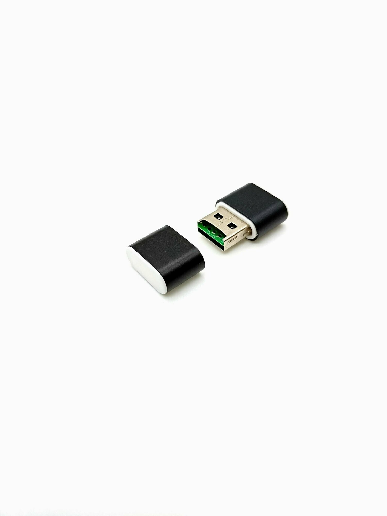 Картридер-Переходник USB-MicroSD Цвет Микс