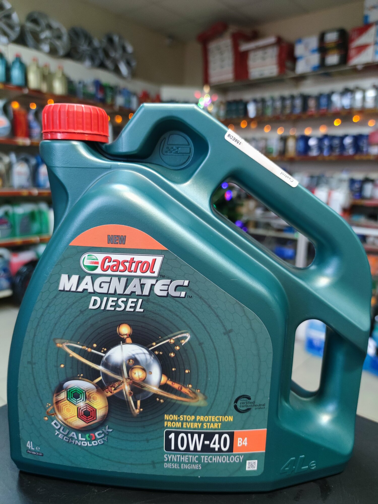 Моторное масло Castrol Magnatec Diesel 10W/40 B4, 1 л, полусинтетическое - фото №16