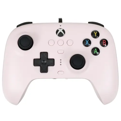 геймпад проводной controller chrome series for xbox 360 серебро Геймпад проводной 8BitDo Ultimate for Xbox розовый