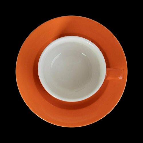 Чайная пара 250мл, оранжевый 