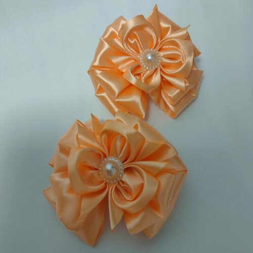 Банты 2 шт, ручной работы, фантазийные