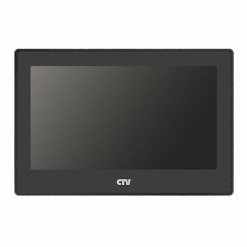 HD видеодомофон CTV-M4704AHD (Графит) видеодомофон ctv ctv ip m6704 7 поддержка разрешениия 2мп ips экран touch screen разрешение 1024 600 панель из закаленного стекла