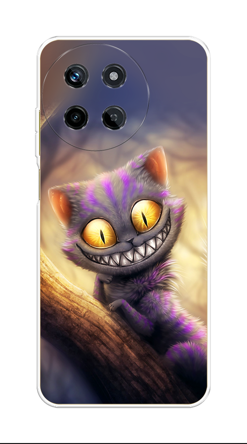 Силиконовый чехол на Realme 11 4G / Реалми 11 4G Cheshire Cat