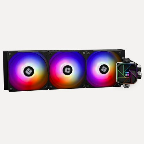 Изображение товара Трехсекционная система жидкостного (водяного) охлаждение для процессора Thermalrigh Aqua Elite 320V3 с RGB черная