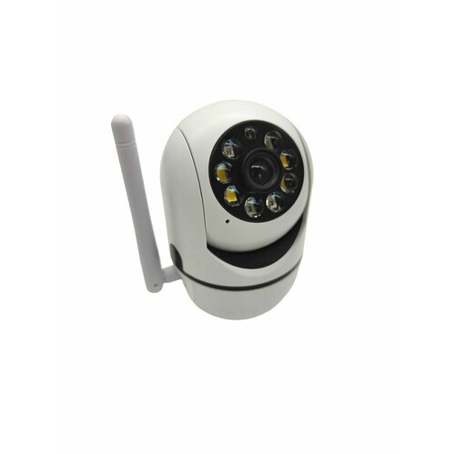 Камера IP Camera New с обзором 360 ночной съемкой и датчиком движения белый 166900₽