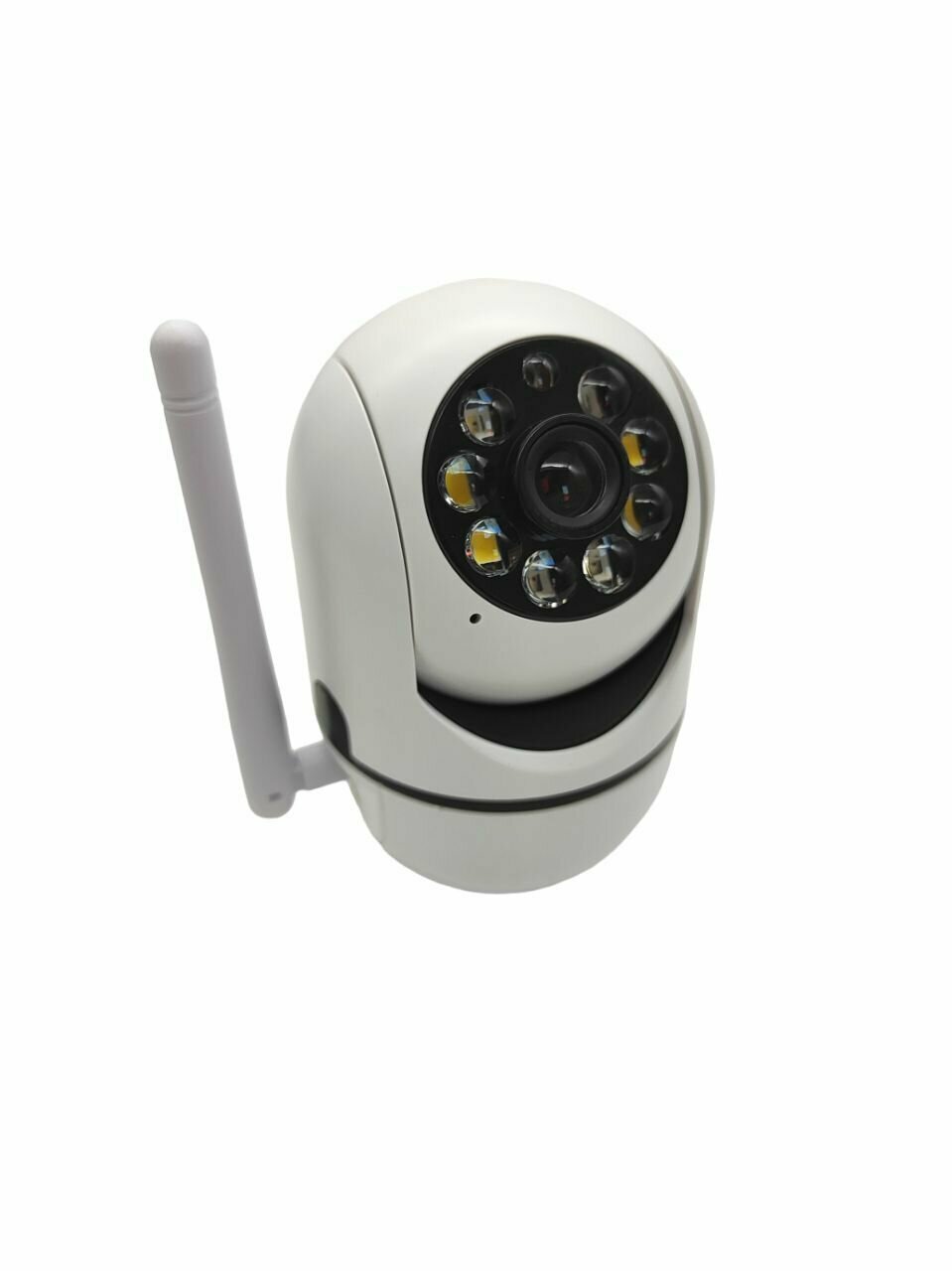 Камера IP Camera New с обзором 360 ночной съемкой и датчиком движения белый