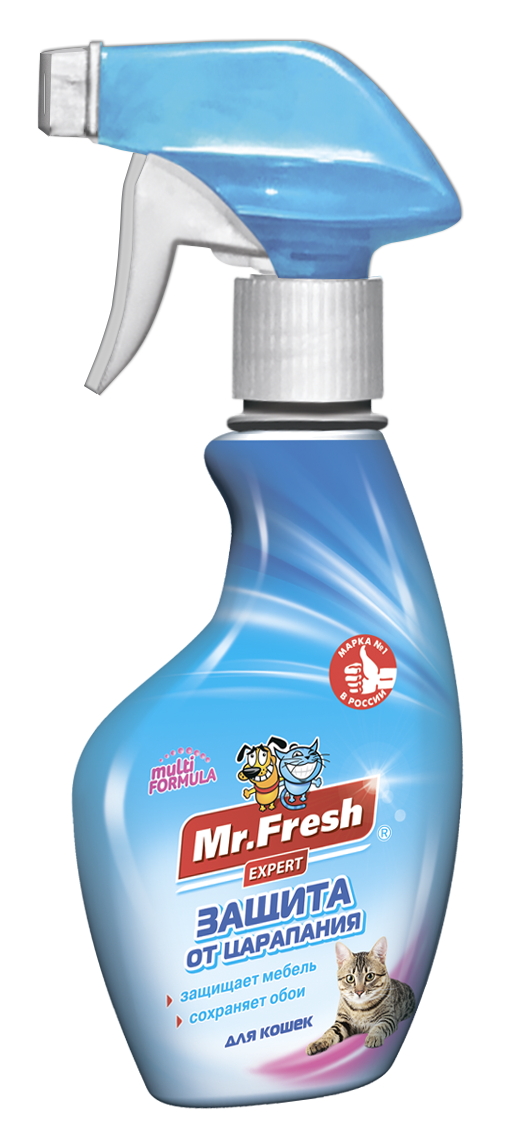 Мистер Фреш F406 Expert Защита от царапания для кошек (спрей) 200мл