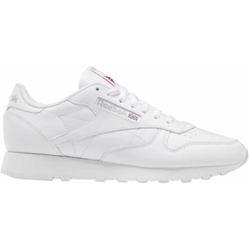 фото Кроссовки reebok classic leather, размер 10,5 us, белый