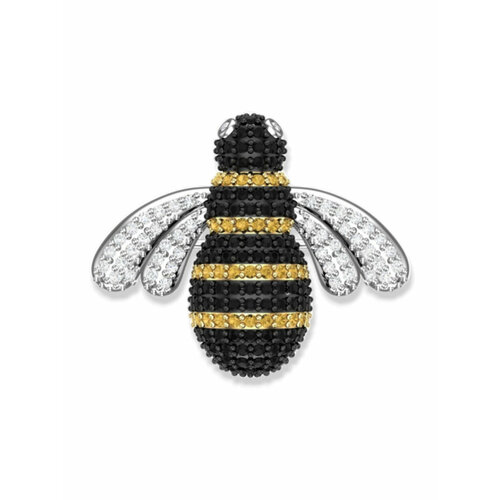 Брошь POKROVSKY серебро 925 проба родирование фианит 2290₽