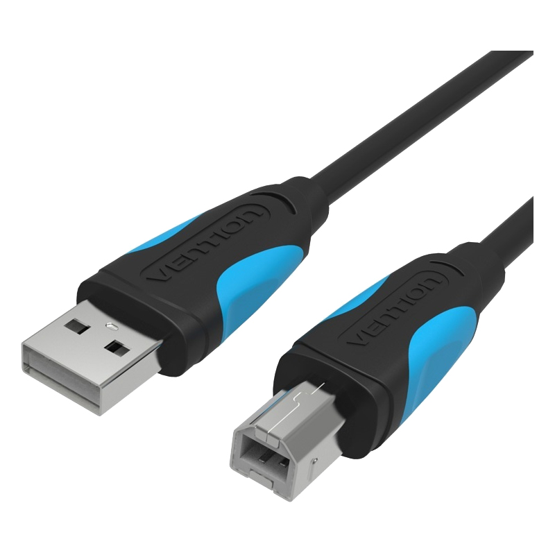 Кабель Vention USB 2.0 AM/BM - 1.5 м (VAS-A16-B150)